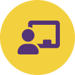 blackboard user icon blackboard user icon