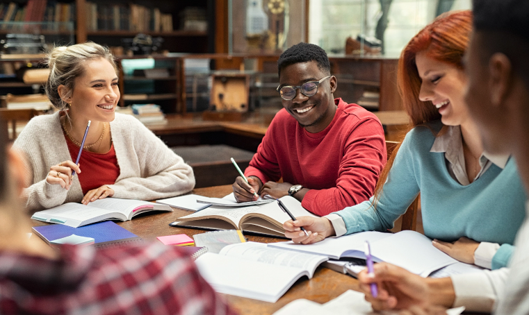 Study Group in the Library